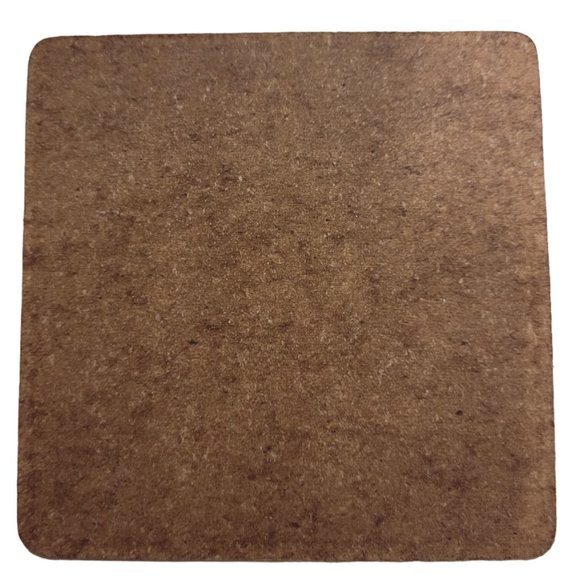 VINTAGE Leather Coasters NWT- Bank of Montreal (Burgundy, Brown, Gold) - Picture 3 of 3